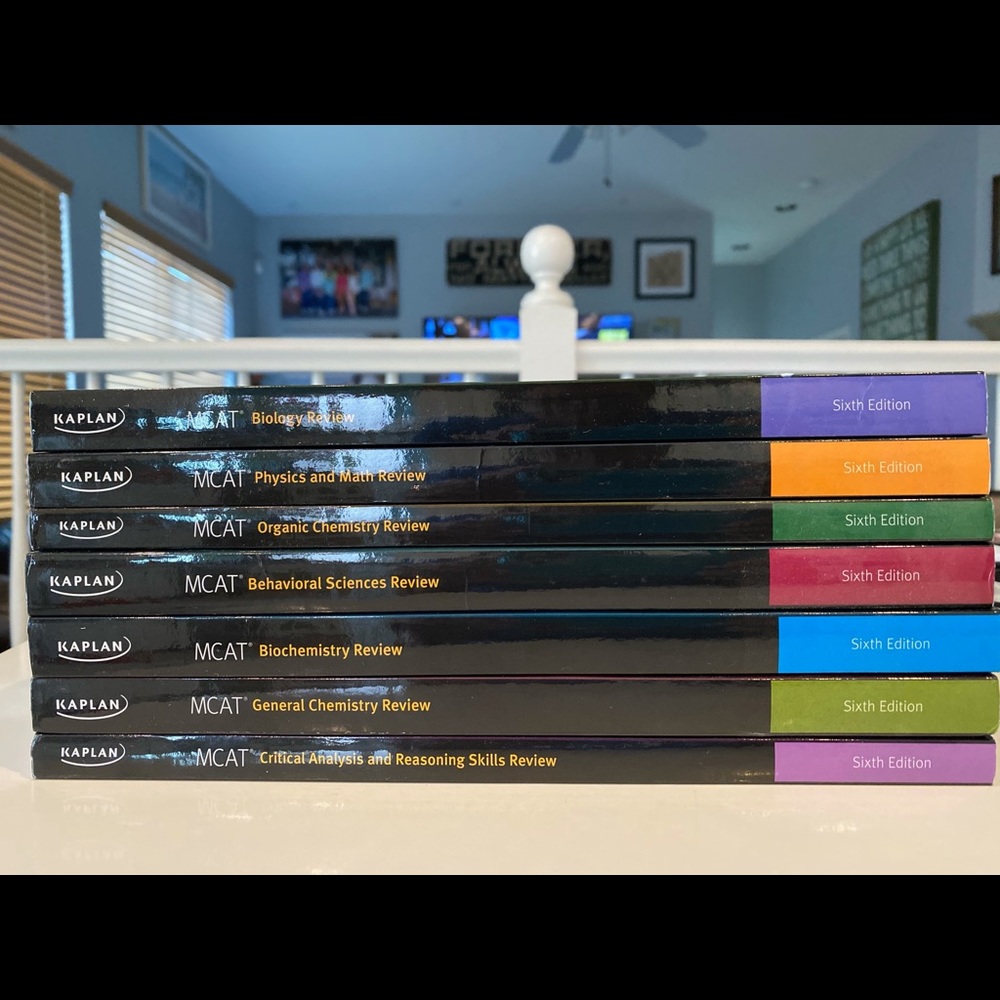 Kaplan MCAT 7-Subject Review Books * BRAND NEW*